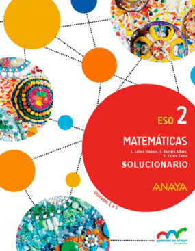 Solucionario matematicas 2 ESO Anaya PDF
