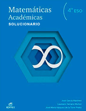 Solucionario matematicas 4 ESO Editex PDF