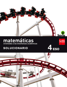 ✅ Soluciones SM matemáticas 4º ESO