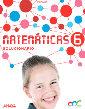 Solucionario matemáticas 6 primaria ANAYA PDF